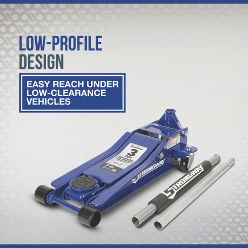 3-Ton Capacity Low-Profile Service Floor Jack M945638