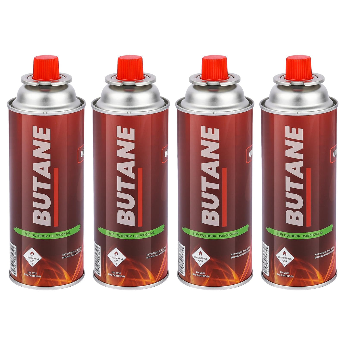 8oz Butane Fuel Canisters 4 Pack A6461