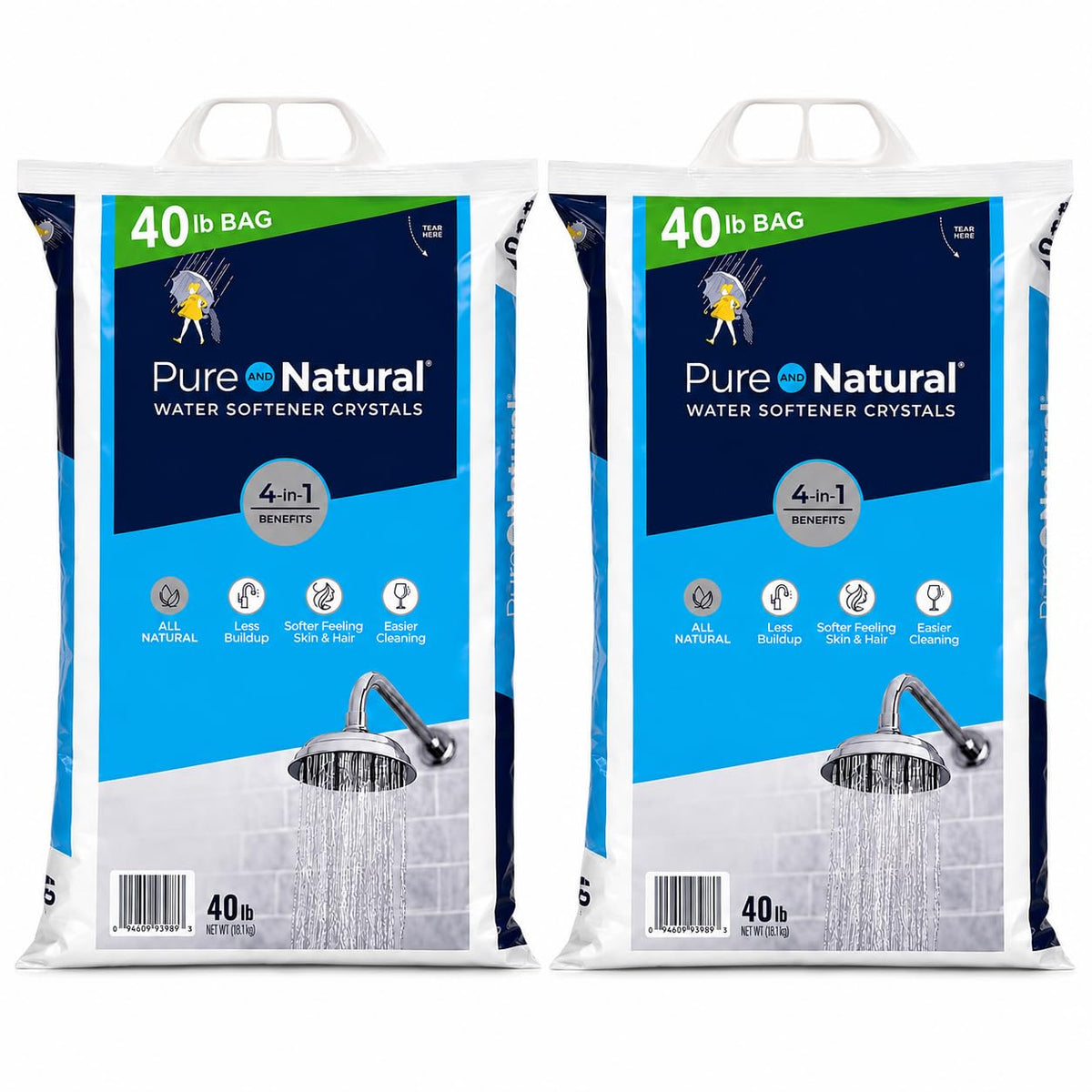 Water Softener Salt Crystals 40 lb Bags E5929