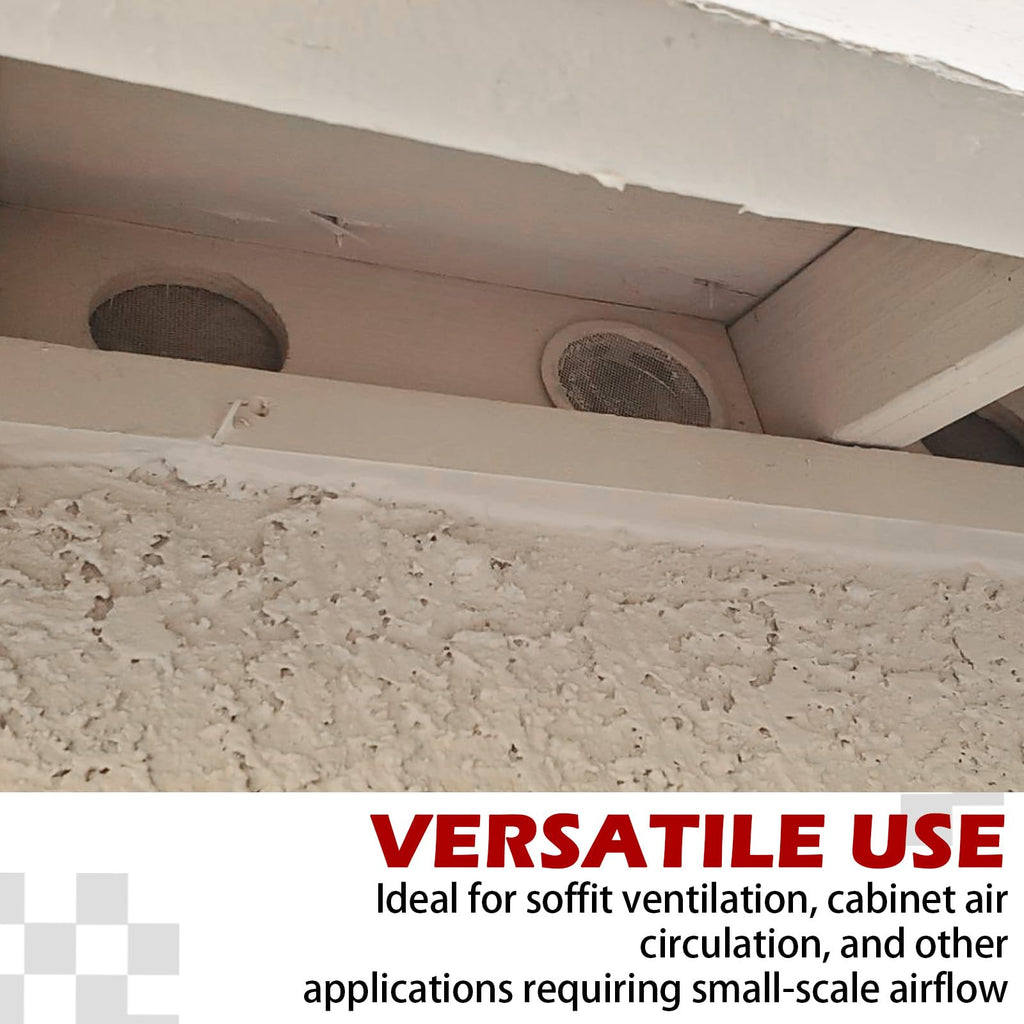 2-Inch Round Open Screen Vent 12 Pack Q557958