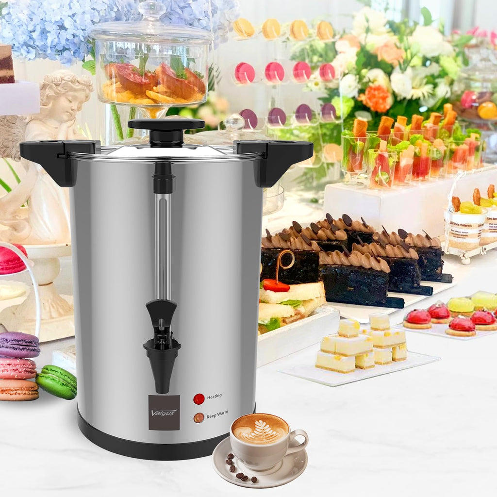 32-Cup Stainless Steel Electric Coffee Urn Y785