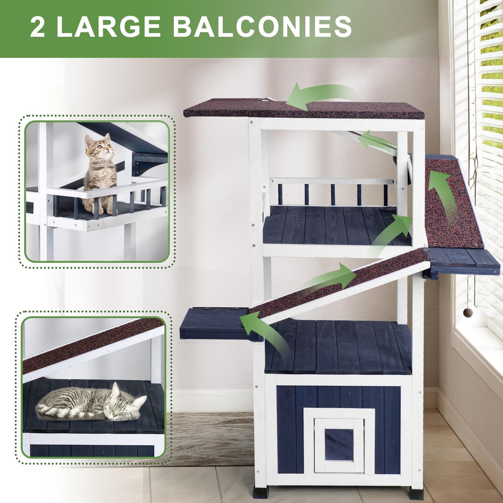 Weatherproof Outdoor Cat Tree M314536