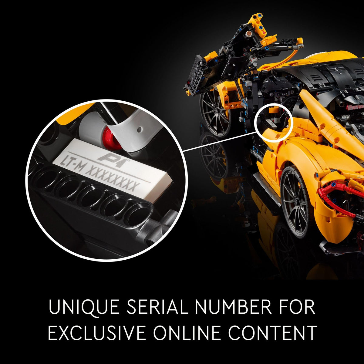 Technic McLaren P1 Hypercar Building Set A390