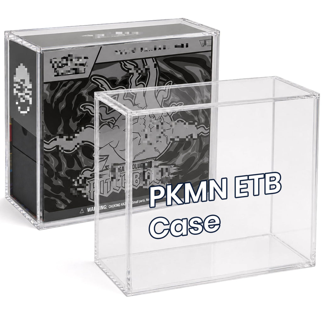Acrylic 5mm Thick Clear Magnetic Display Case W864
