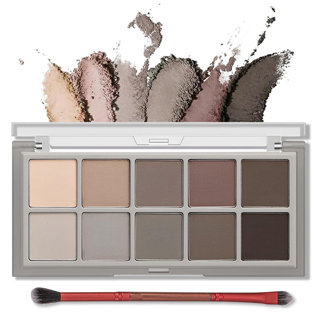 10 Colors Matte Eyeshadow Palette J496304