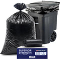 95-96 Gallon Heavy Duty Black Trash Bags P1150
