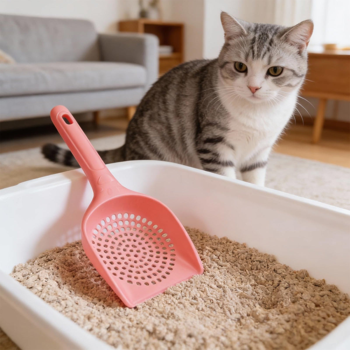 Cat Litter Scoop Mesh Sifting Scooper D29394