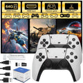 4K HDMI Retro Gaming Console with 64GB TF Card and 2.4G Wireless Controllers C433
