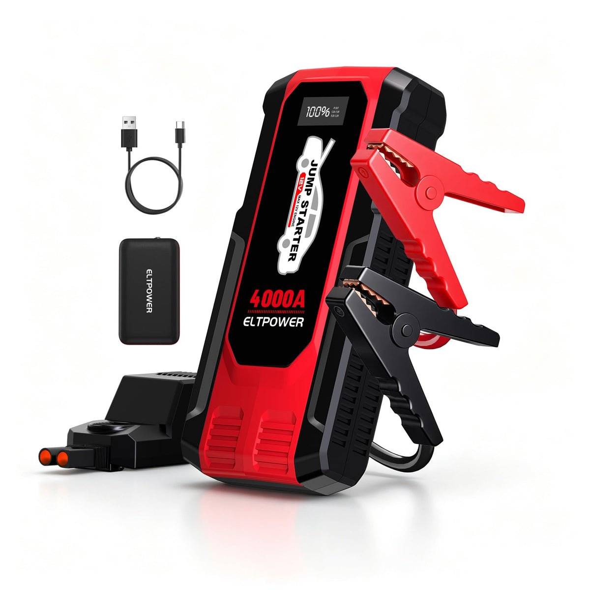 Heavy Duty 12V Portable Jump Starter with Carry Case J2239