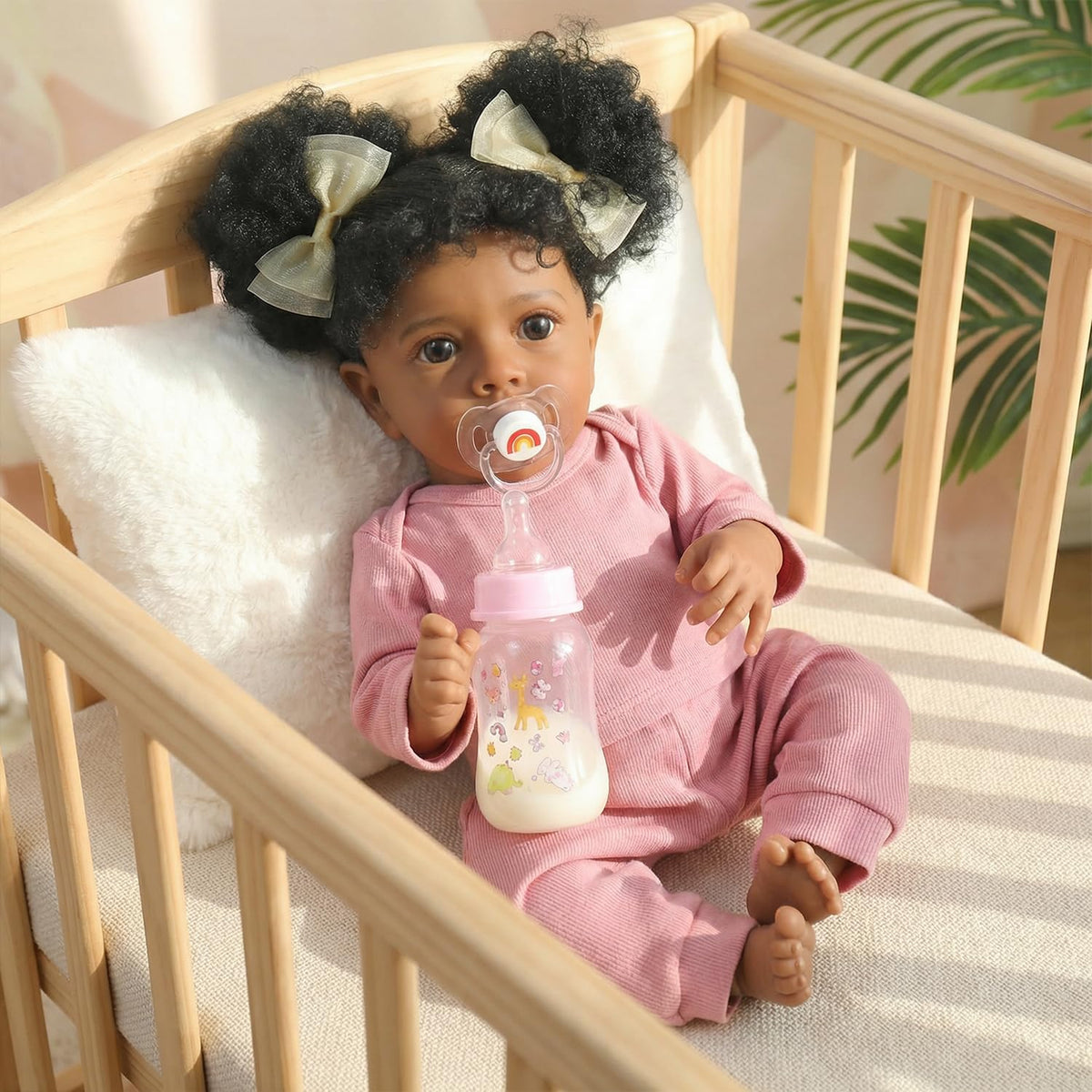 20 Inch Realistic Newborn Baby Doll in Pink Outfit G5337