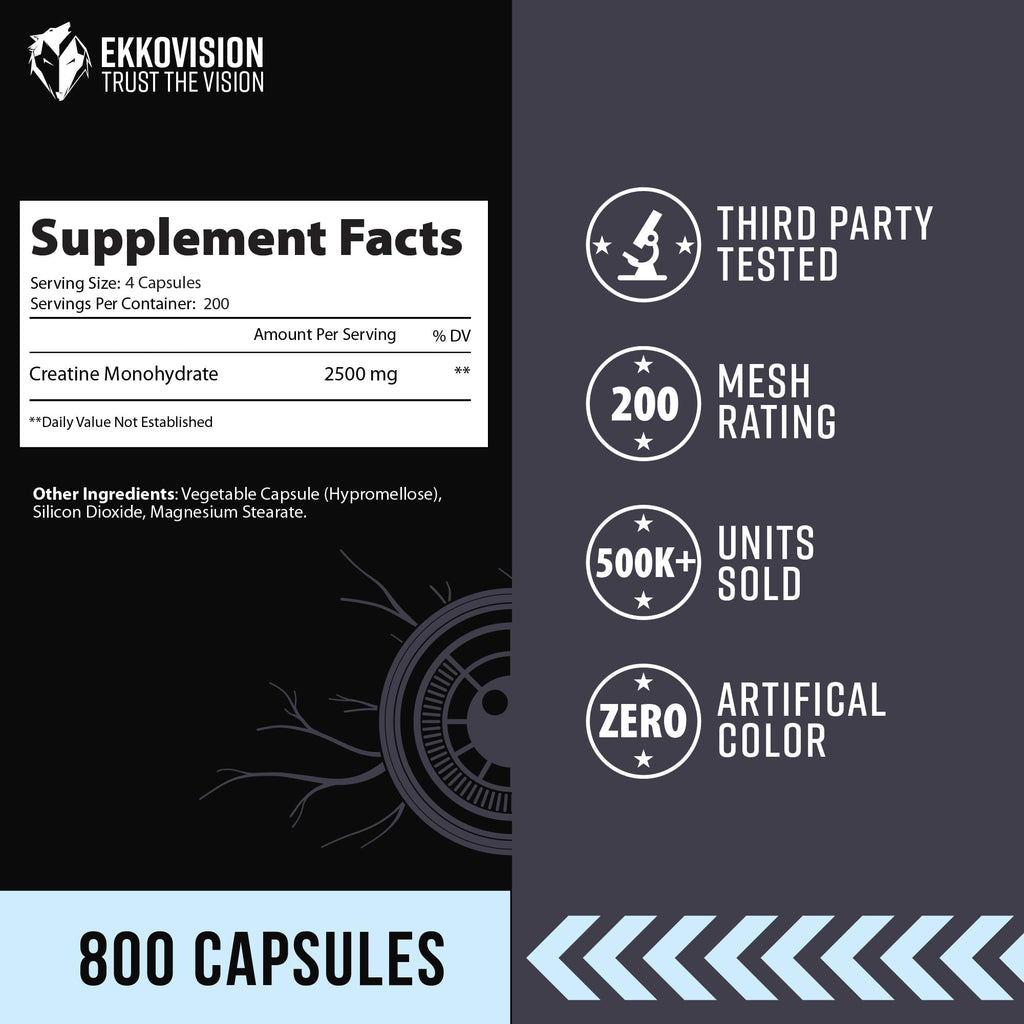 Creatine Monohydrate Capsules G37313