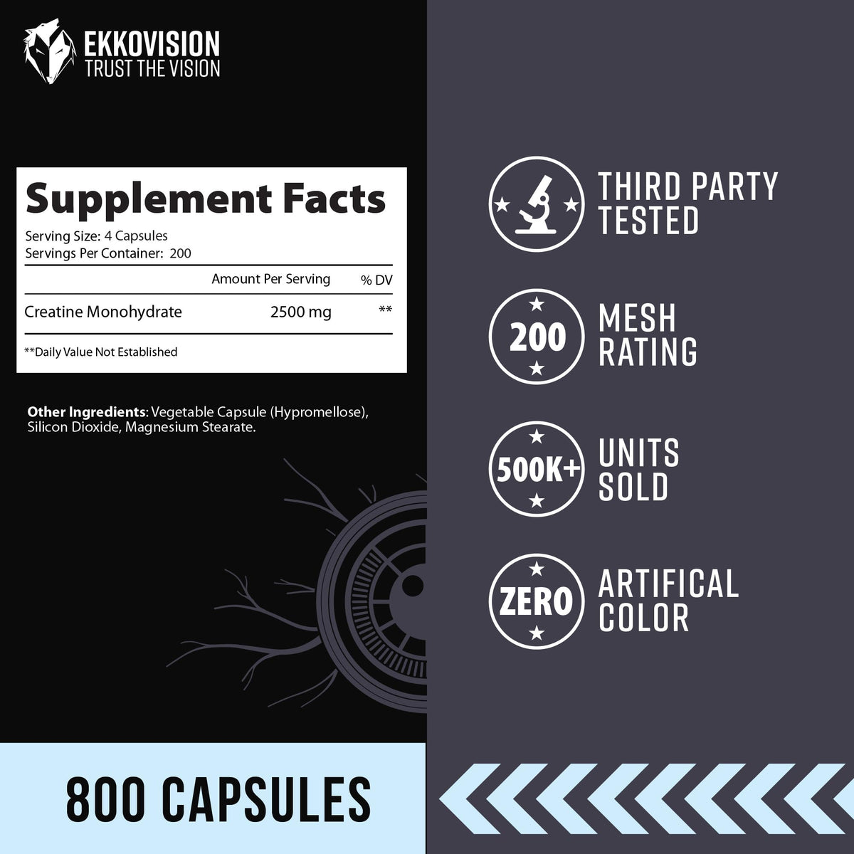 Creatine Monohydrate Capsules G37313