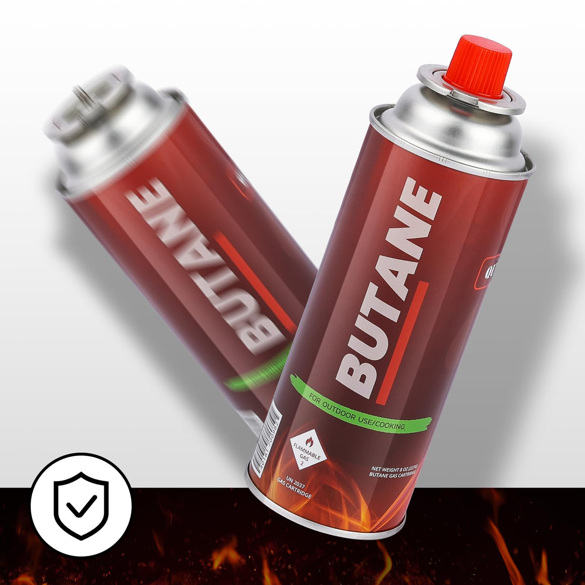 8oz Butane Fuel Canisters 4 Pack A6461