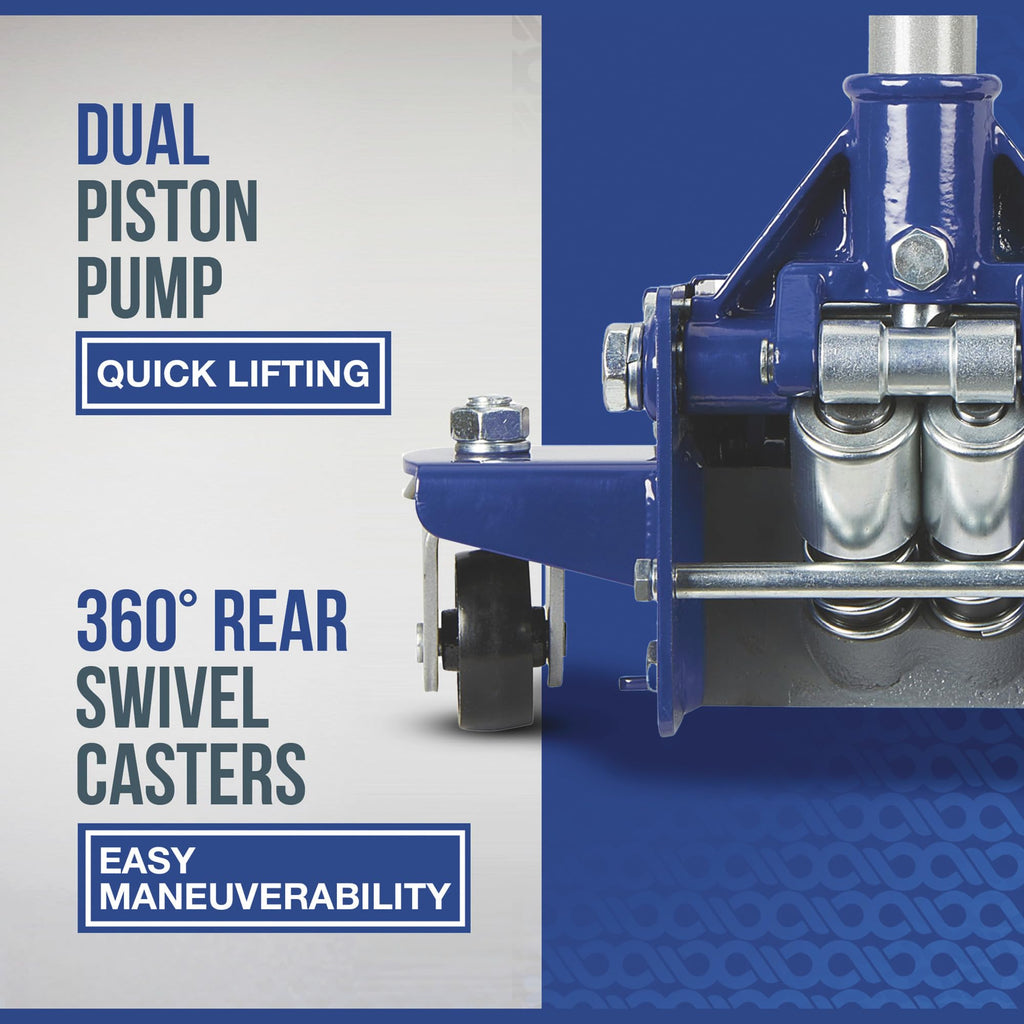 3-Ton Capacity Low-Profile Service Floor Jack M945638