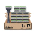 5-Blade Razors with 1 Handle & 17 Refills K96883