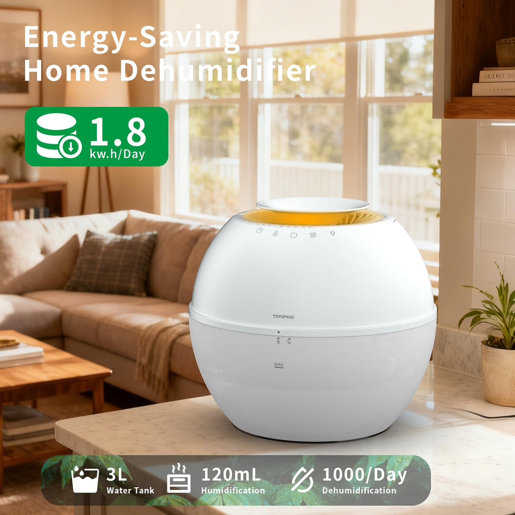 2-in-1 Dehumidifier & Humidifier with Purifier, 101oz Tank N6723