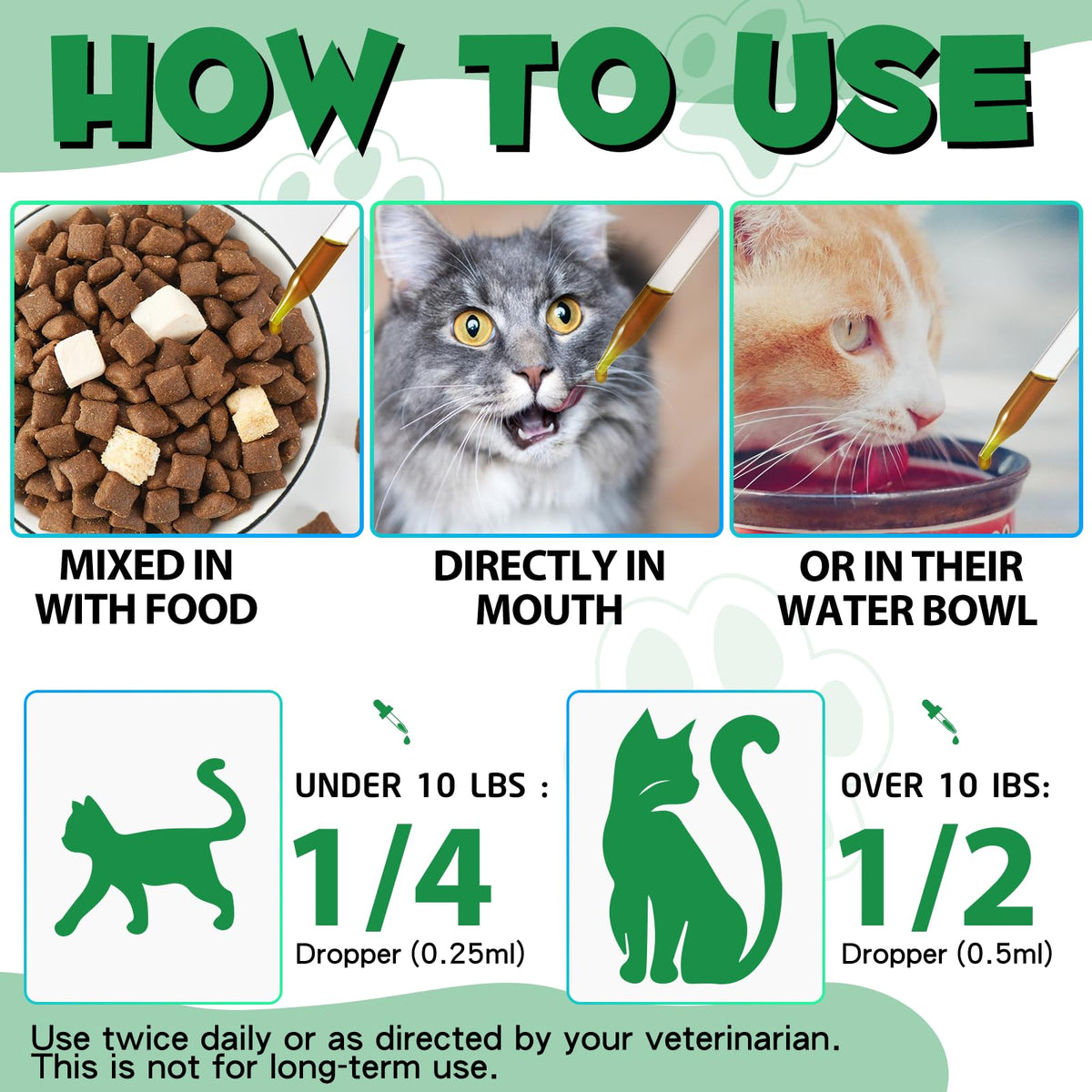Cat Multivitamin Supplement Drops with Probiotic P111397