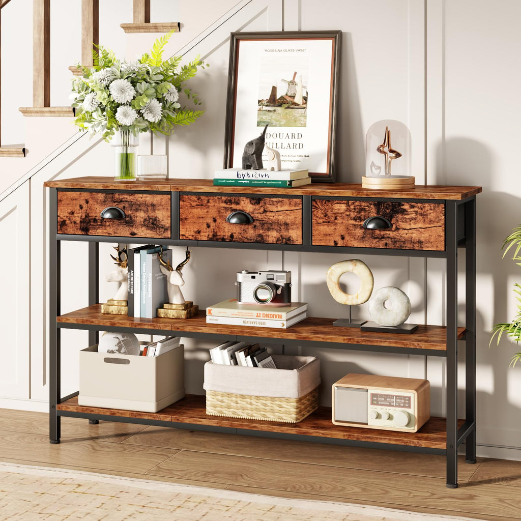 47" Console Table with 3 Drawers V193397