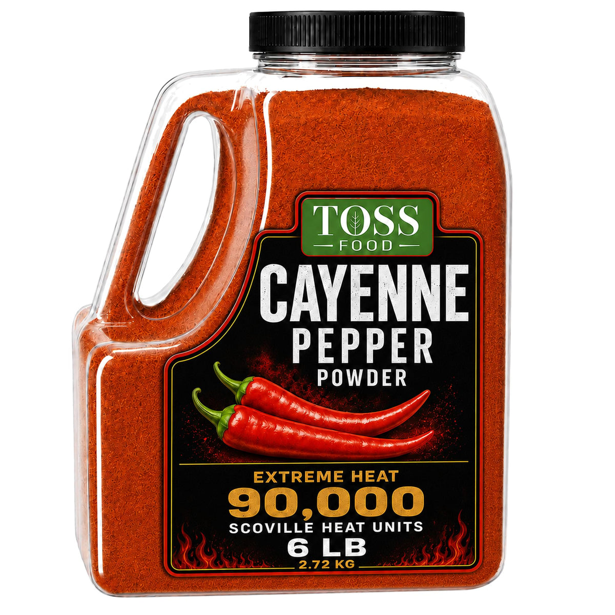 Cayenne Pepper Powder 90,000 Heat Units 6 LB P789