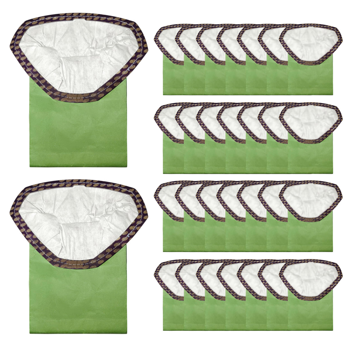 30 Pack Micro Filter Bags for Backpack Vacuum Cleaner V2678