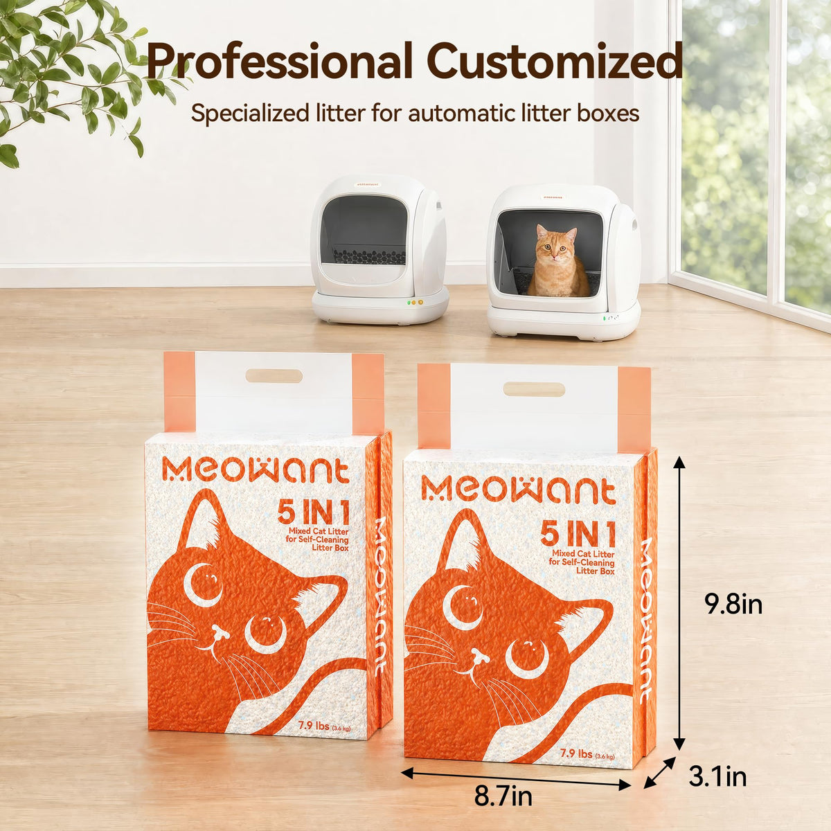 Mixed Fast Clumping Bentonite Tofu Cat Litter Z265