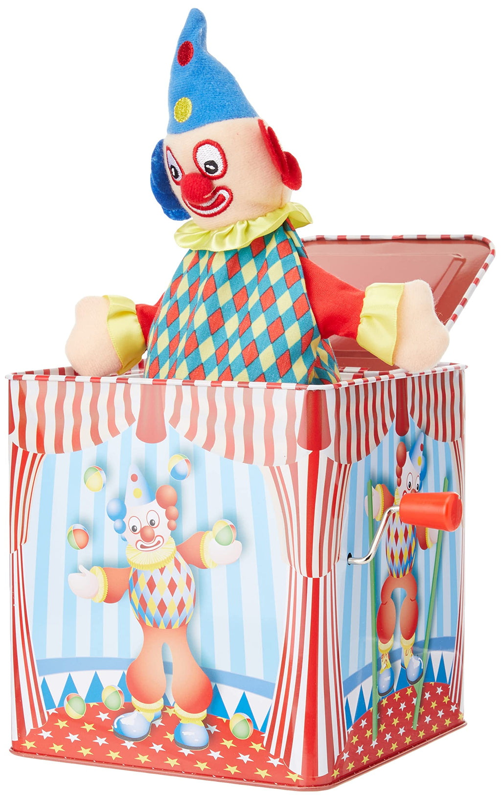 Clown Jack in The Box Tin Toy D833874