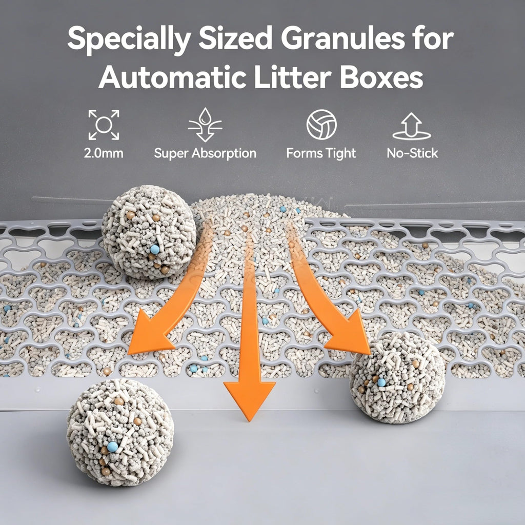 Mixed Fast Clumping Bentonite Tofu Cat Litter Z265