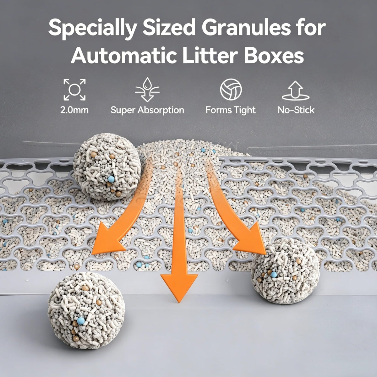 Mixed Fast Clumping Bentonite Tofu Cat Litter Z265