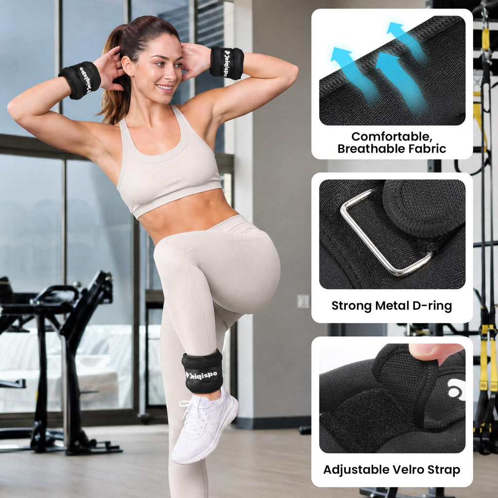 Ankle Weights 1 Pair with Adjustable Straps N570685