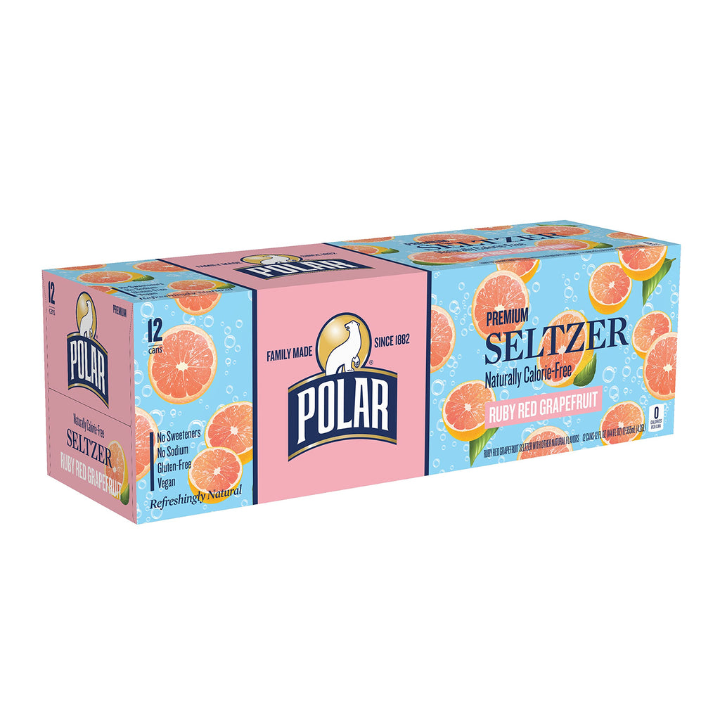 Ruby Red Grapefruit Seltzer Water 12 fl oz 12 Pack C351