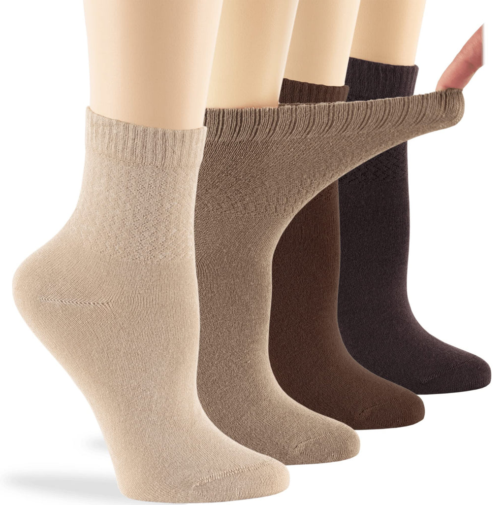 Viscose Bamboo Diabetic Socks 4 Pack C441276