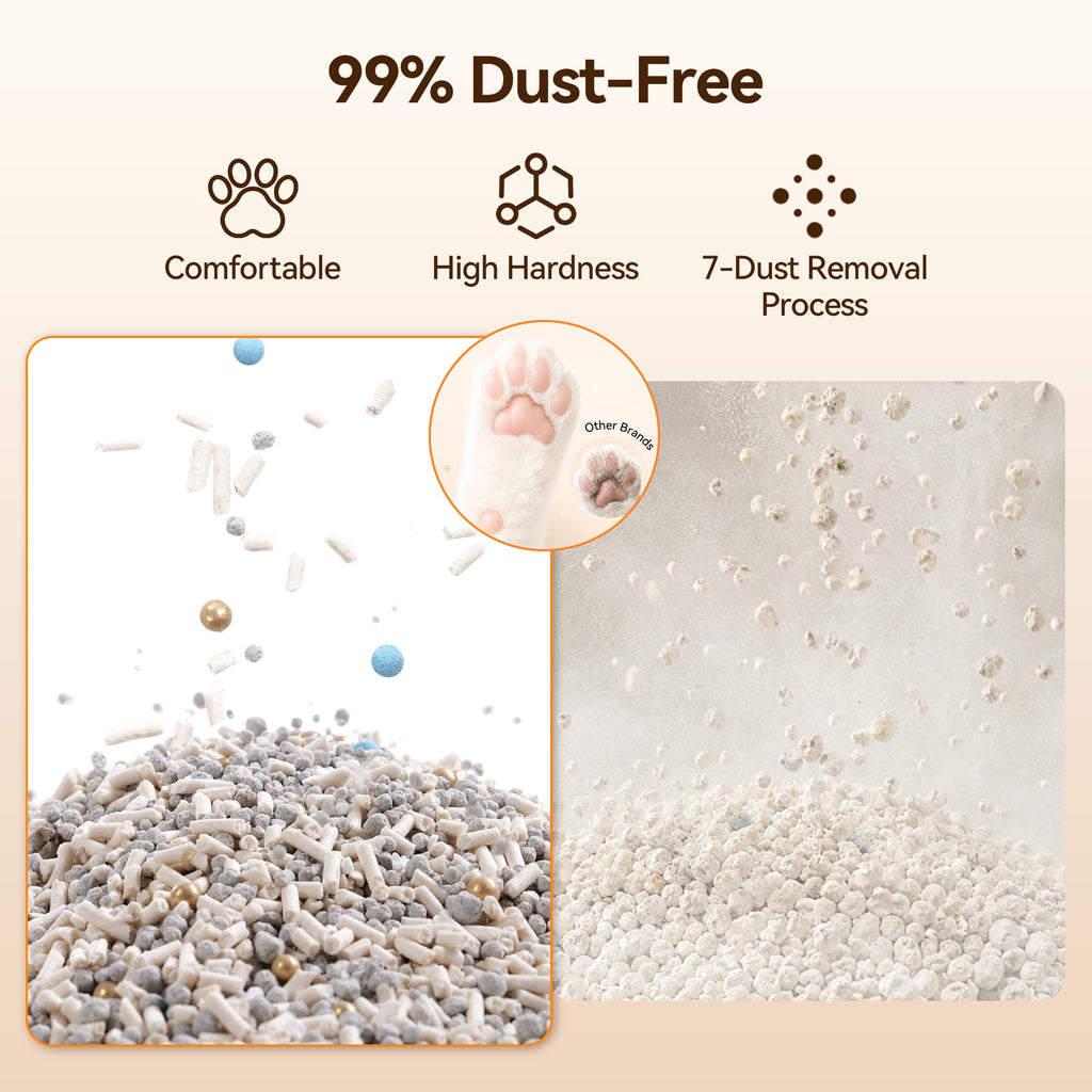 Mixed Fast Clumping Bentonite Tofu Cat Litter Z265