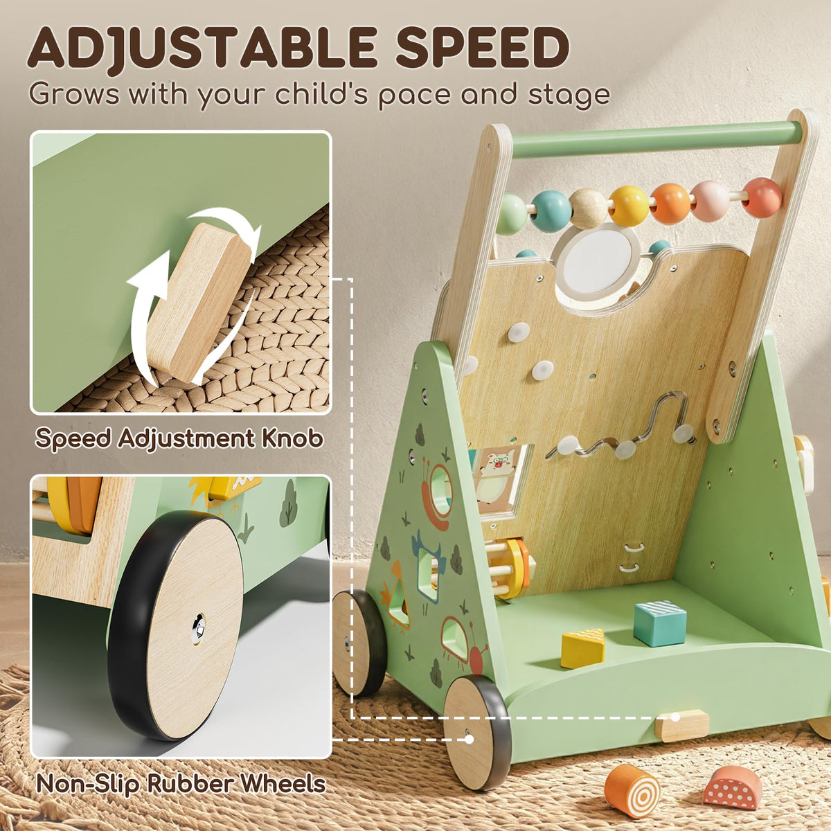 Wooden Baby Walker Z249163