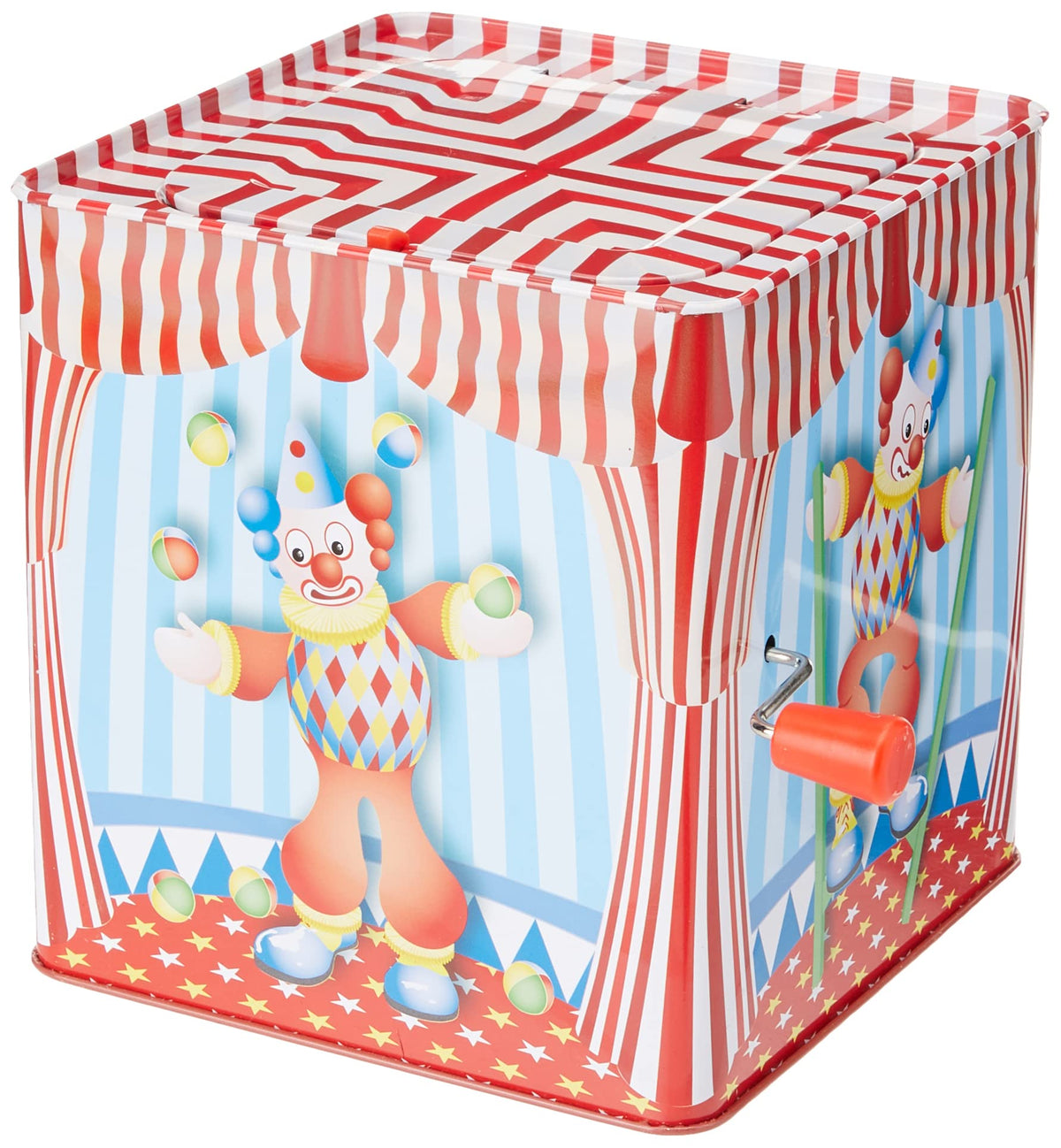 Clown Jack in The Box Tin Toy D833874