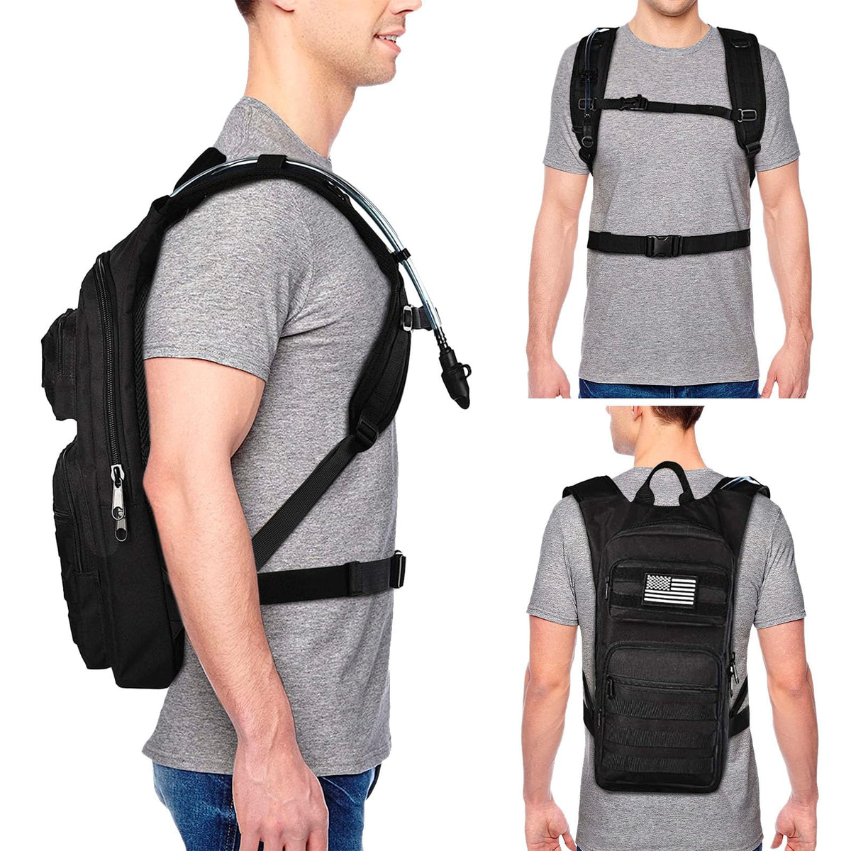 Hydration Backpack with 3L Water Bladder C37220