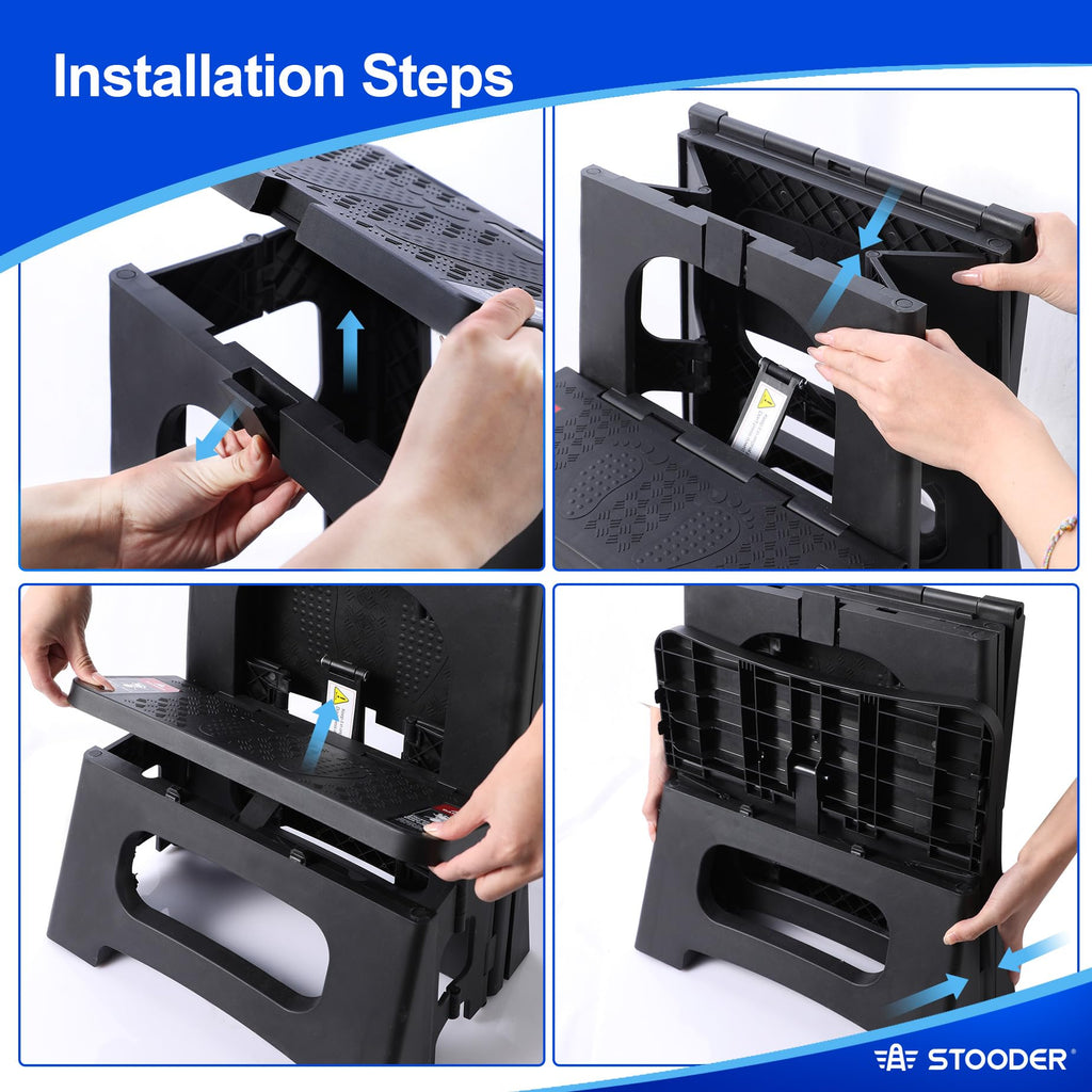 Folding 2-Step Non-Slip Step Stool I497