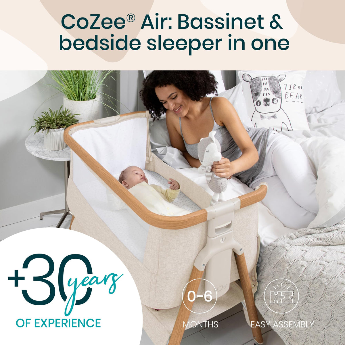 Baby Bassinet & Bedside Sleeper R313