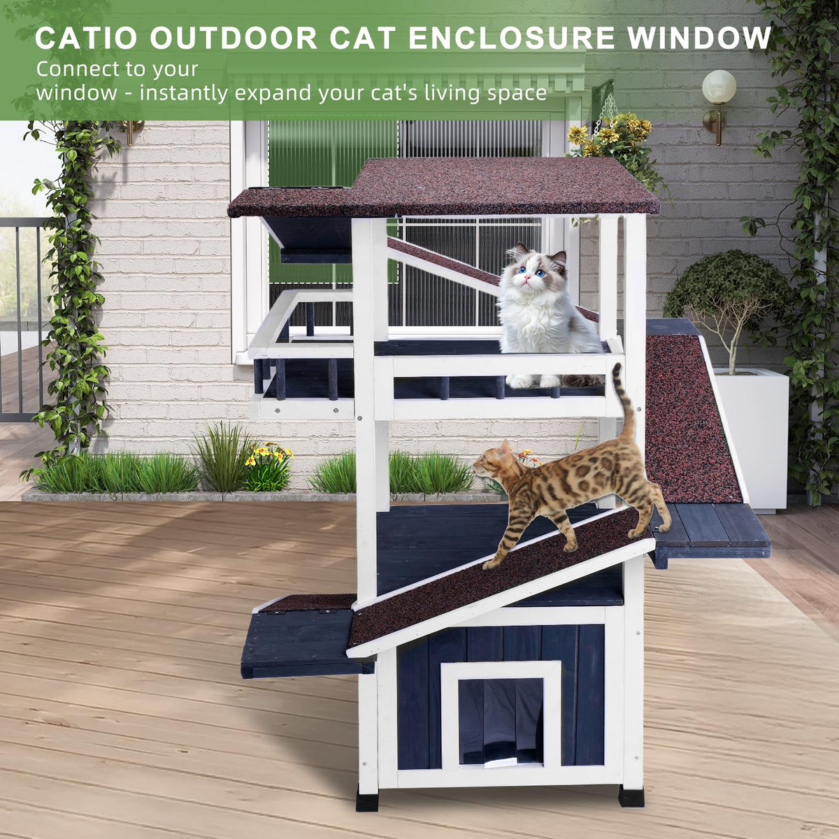 Weatherproof Outdoor Cat Tree M314536