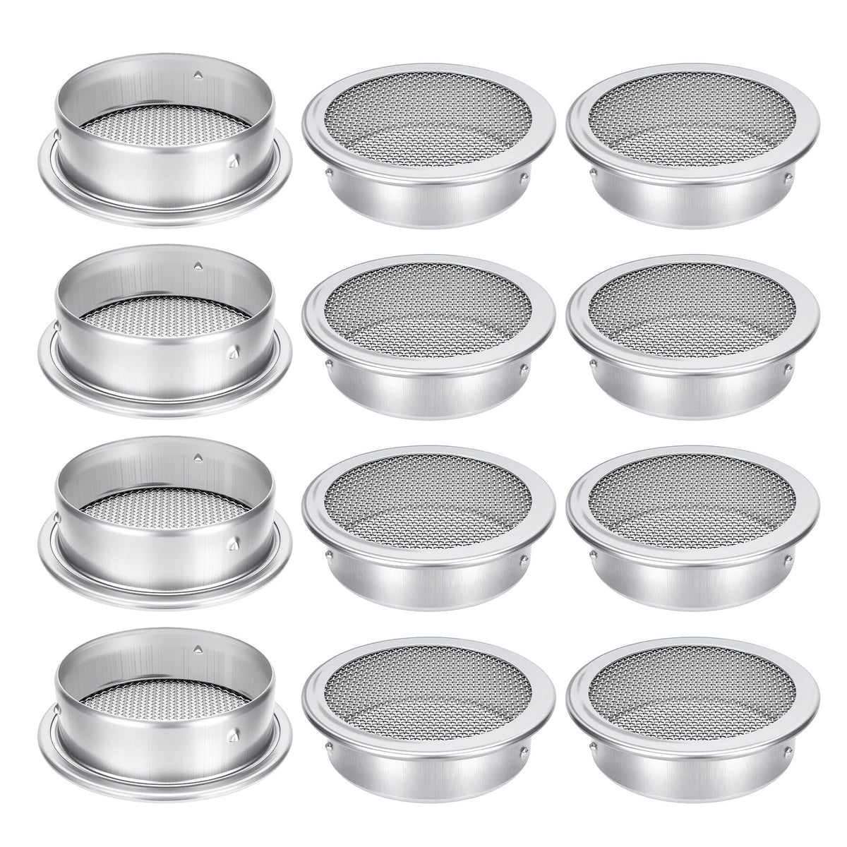 2-Inch Round Open Screen Vent 12 Pack Q557958