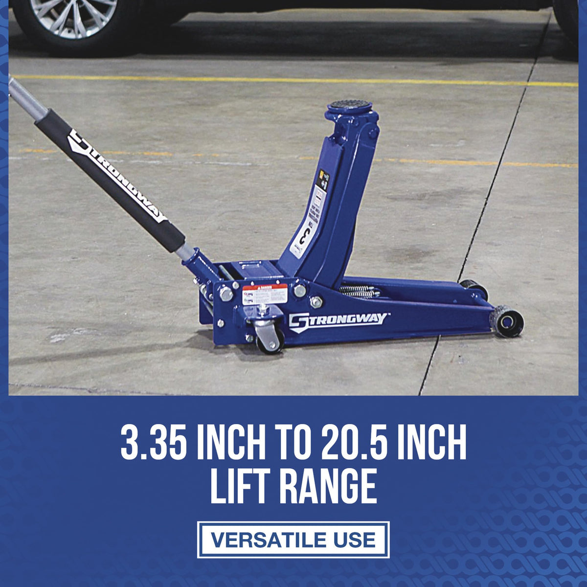 3-Ton Capacity Low-Profile Service Floor Jack M945638
