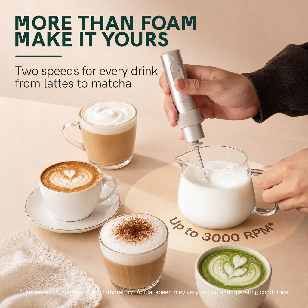 Handheld Rechargeable Milk Frother U1183