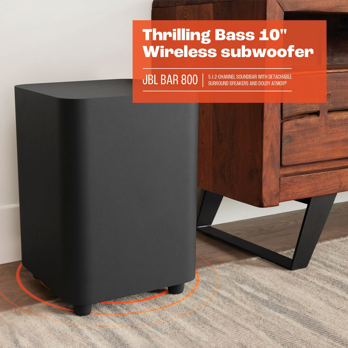5.1.2-Channel Soundbar with Wireless Subwoofer and Dolby Atmos W840778