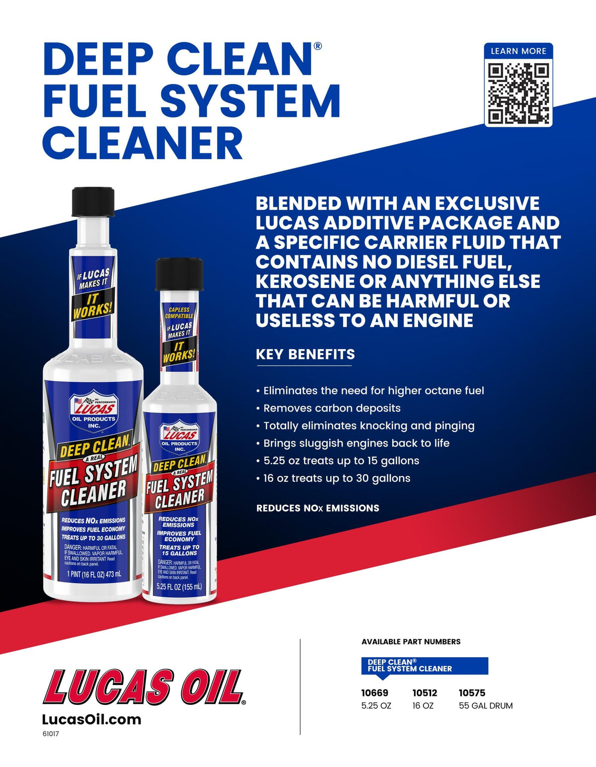 16 oz. Fuel System Cleaner Case of 12 H986592