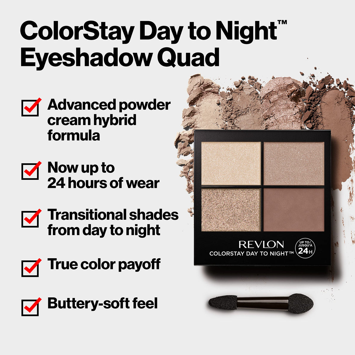 ColorStay Day to Night Eyeshadow Quad 0.16 oz J853377